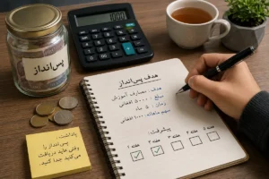 نحوه تعیین هدف پسانداز با برنامهریزی مالی و مدیریت پول