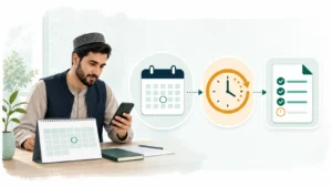 تقویم موعد قسط، تأخیر در پرداخت و ثبت آن در سابقهٔ بازپرداخت